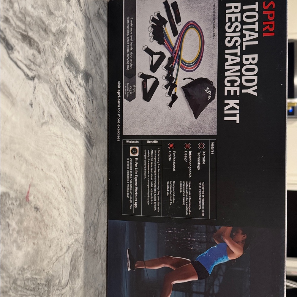SPRI Total Body Resistance Kit - Multi-Color
